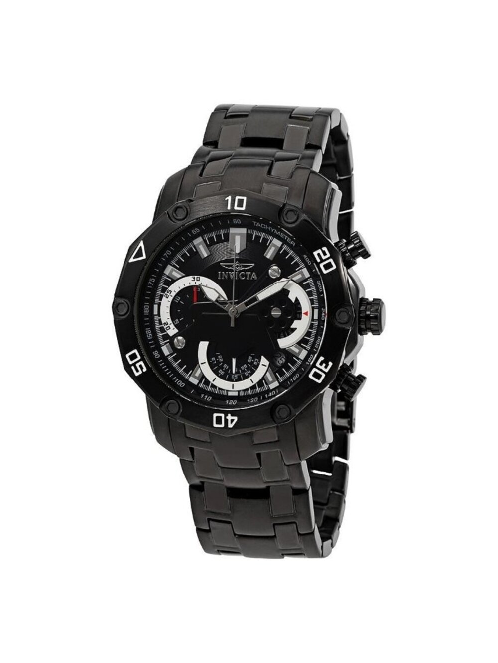 NWT Invicta Pro Diver Chronograph Black Dial Men's Watch